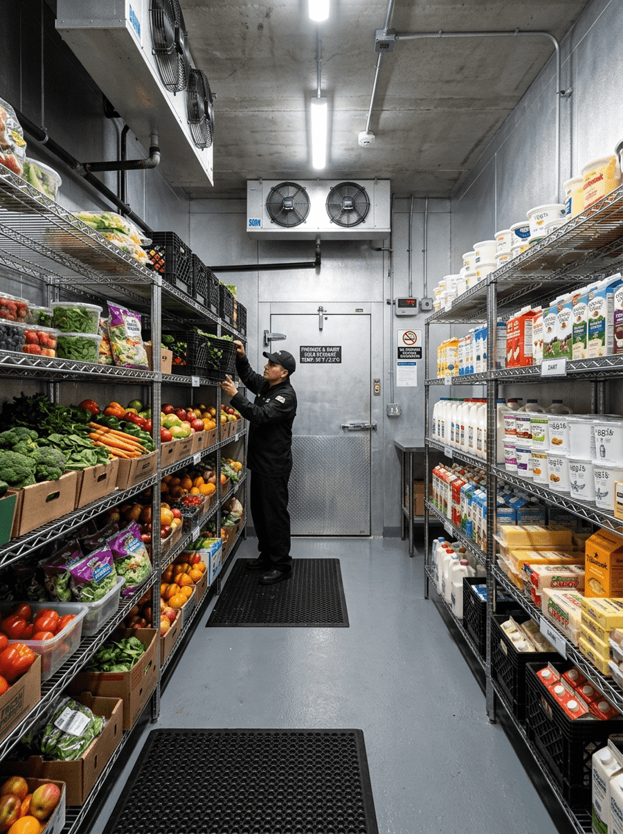 Grocery Stores Cold Storage