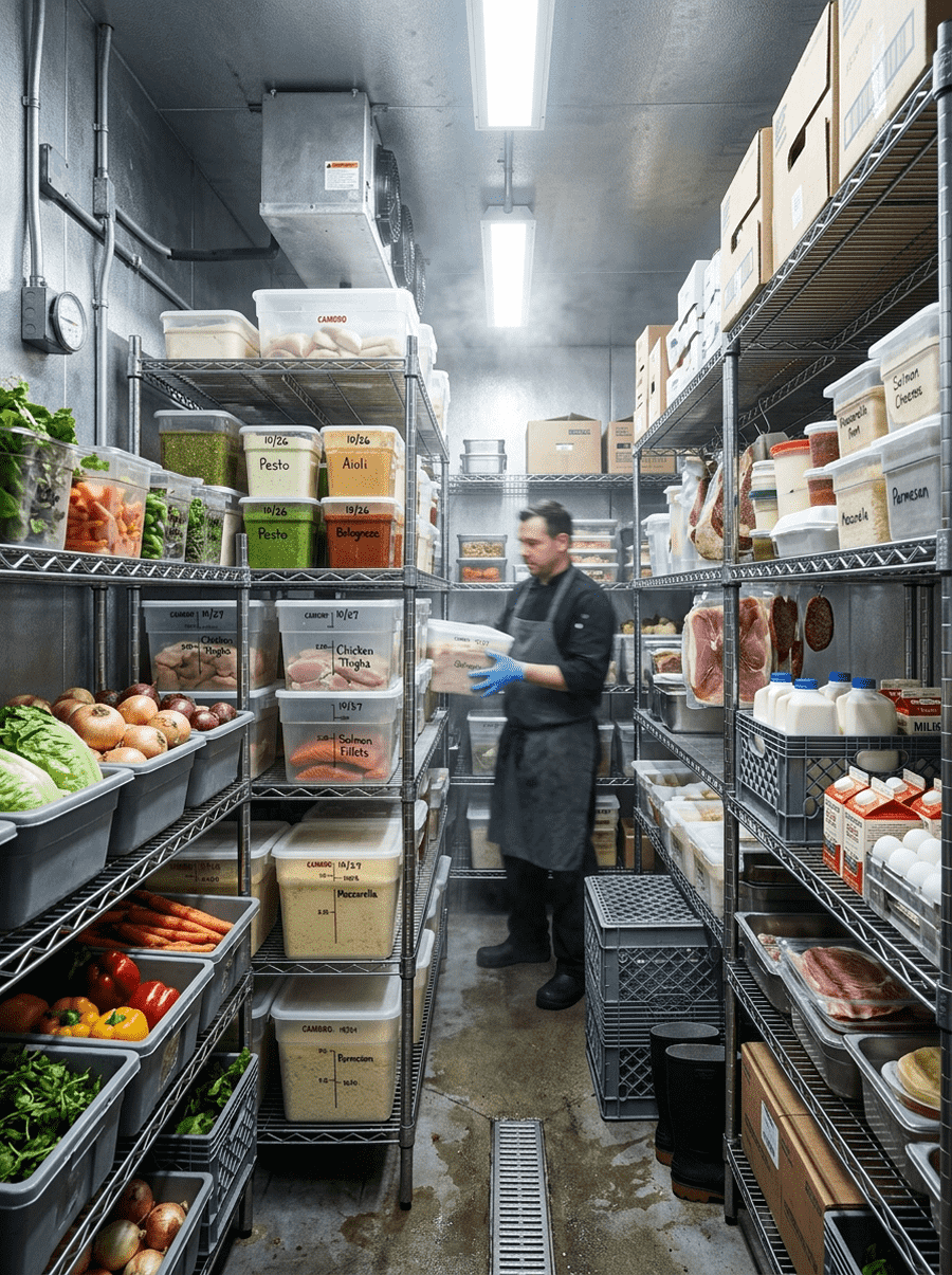 Restaurants and Food Service Cold Storage