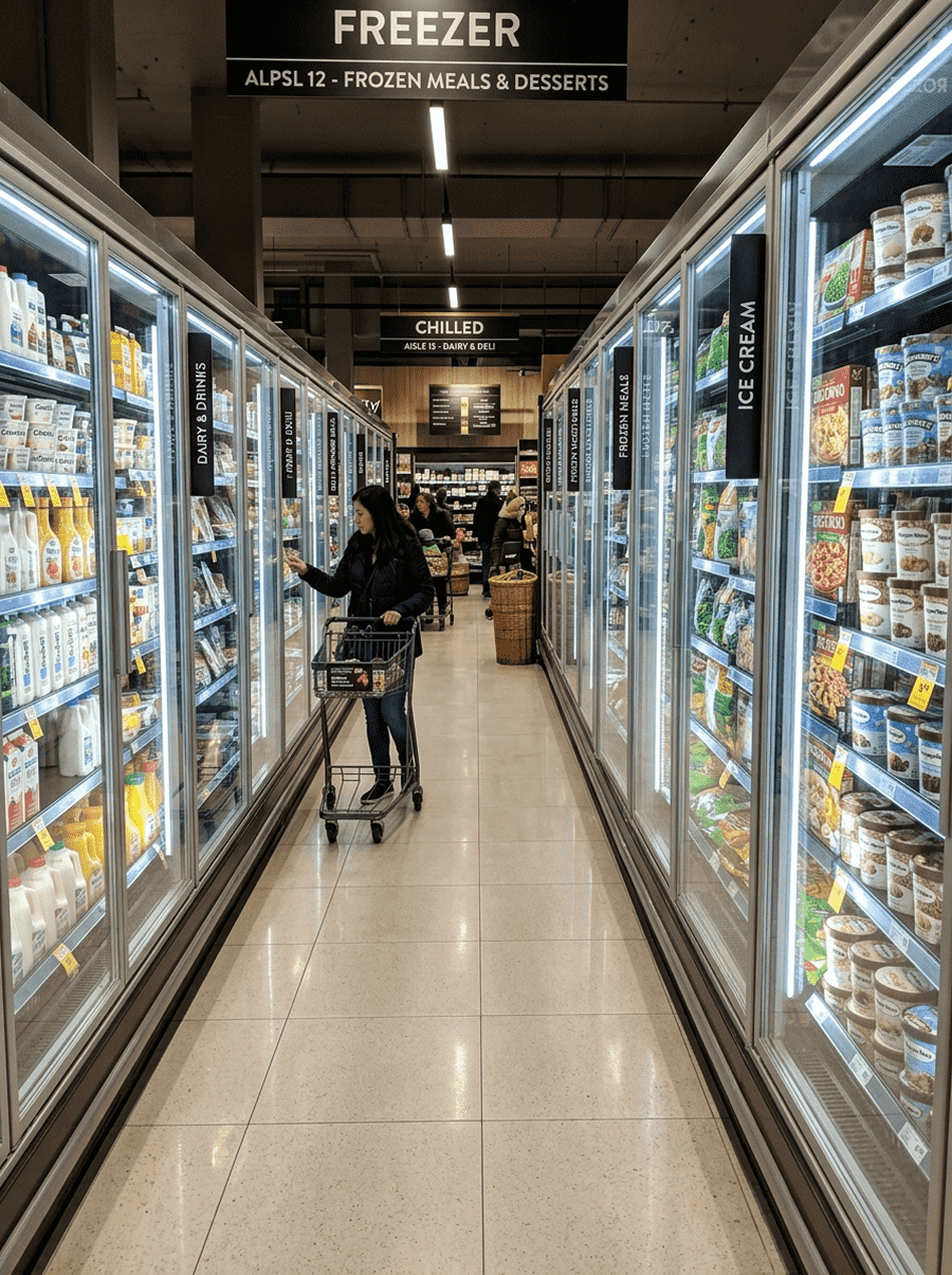 Super markets Cold Storage