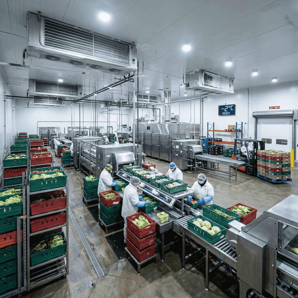 Food Processing Cold Room