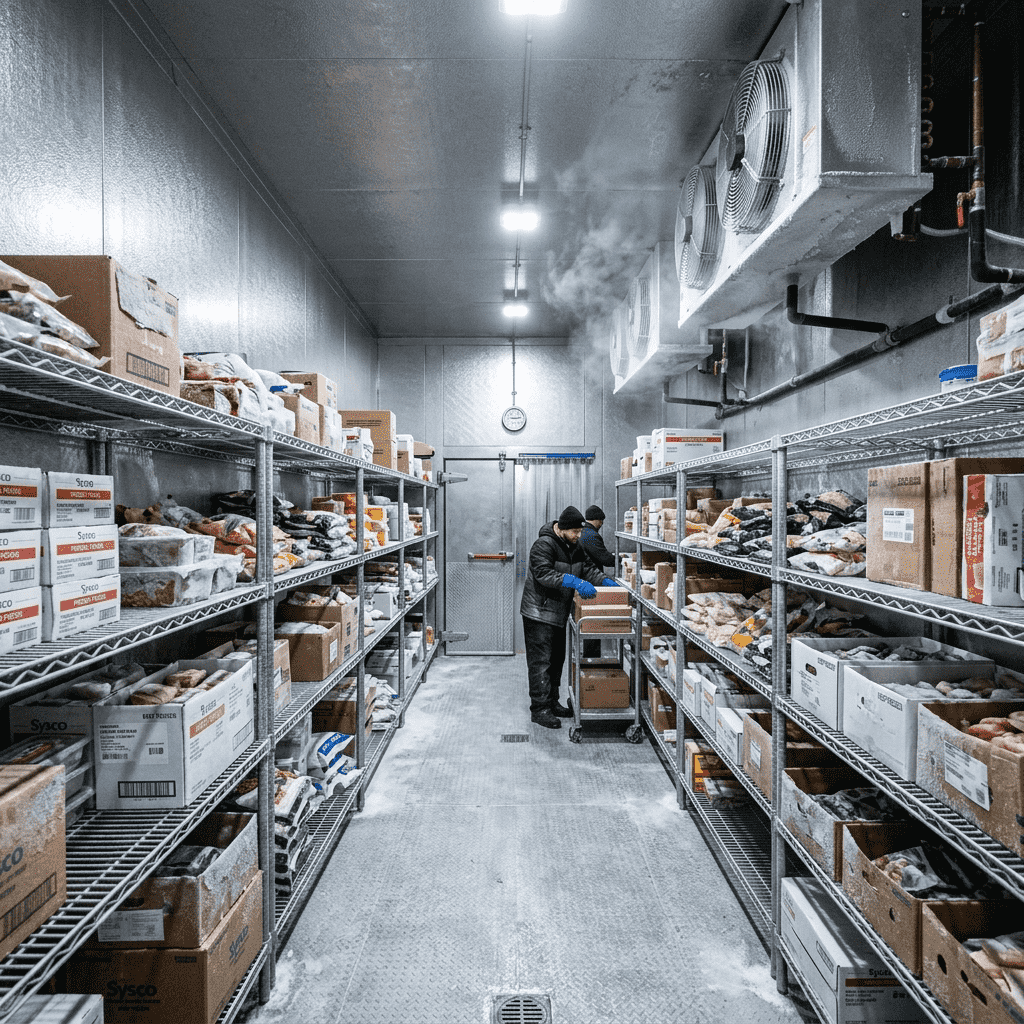 Industrial Walk-In Freezer
